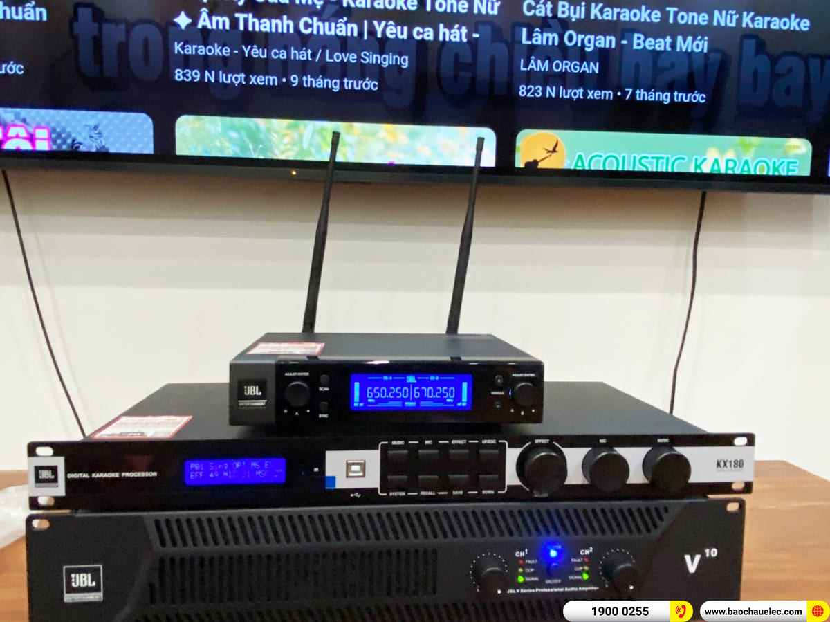 Lắp đặt d&agrave;n karaoke BMB gần 70tr cho anh Đến ở TPHCM