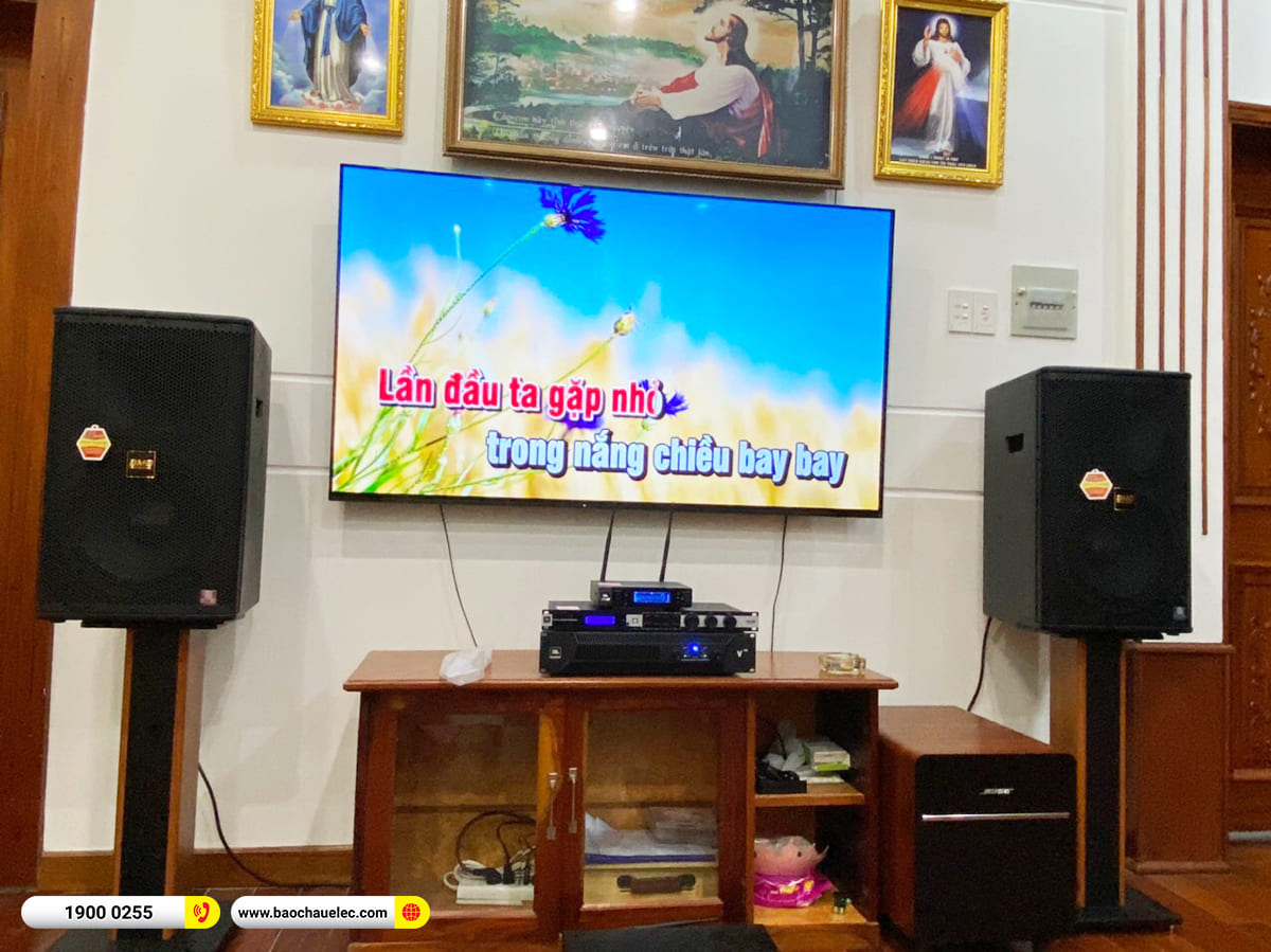Lắp đặt d&agrave;n karaoke BMB gần 70tr cho anh Đến ở TPHCM