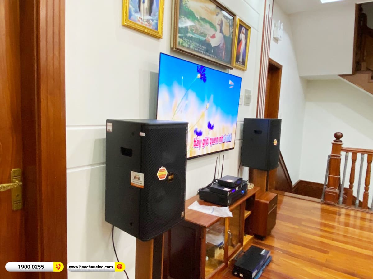 Lắp đặt d&agrave;n karaoke BMB gần 70tr cho anh Đến ở TPHCM