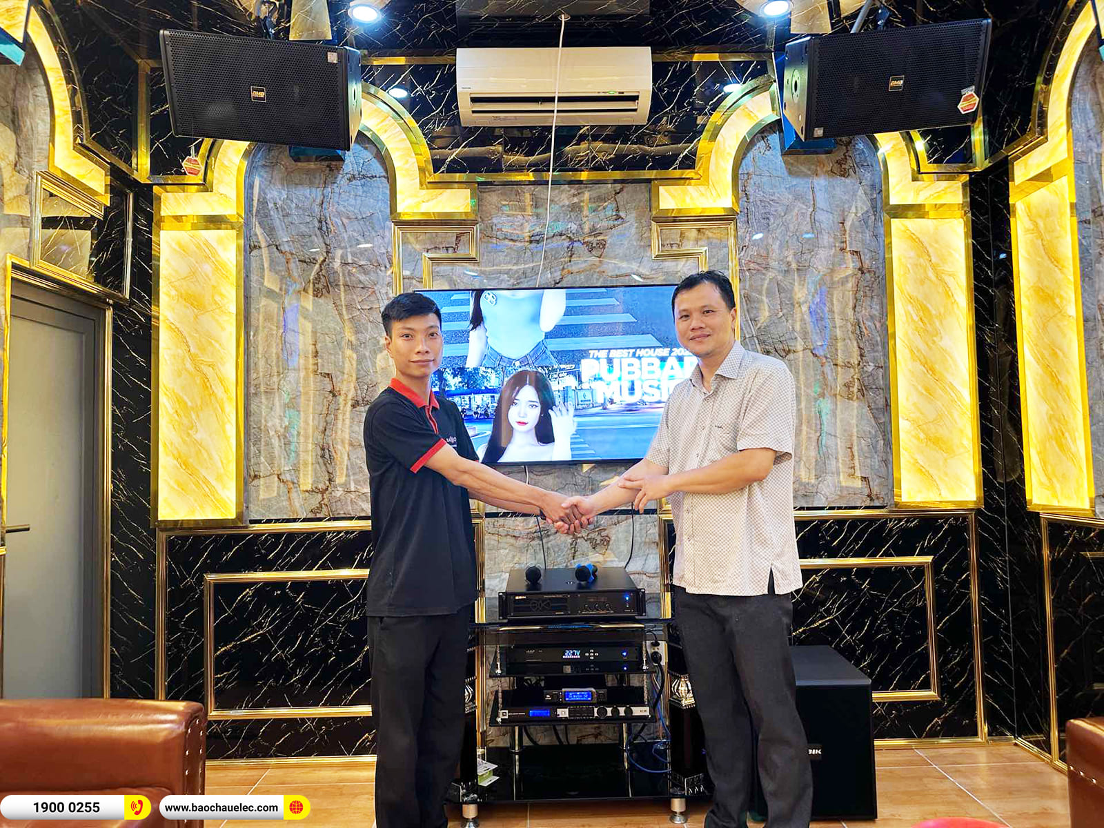 Lắp đặt dàn karaoke BMB gần 56tr cho anh Dũng ở TPHCM