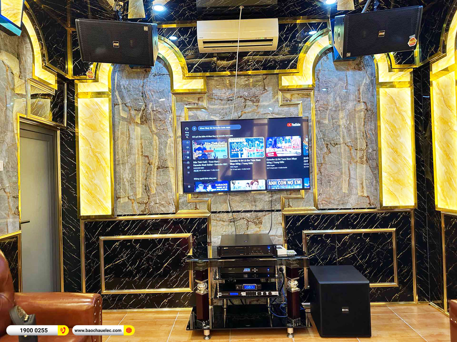 Lắp đặt dàn karaoke BMB gần 56tr cho anh Dũng ở TPHCM