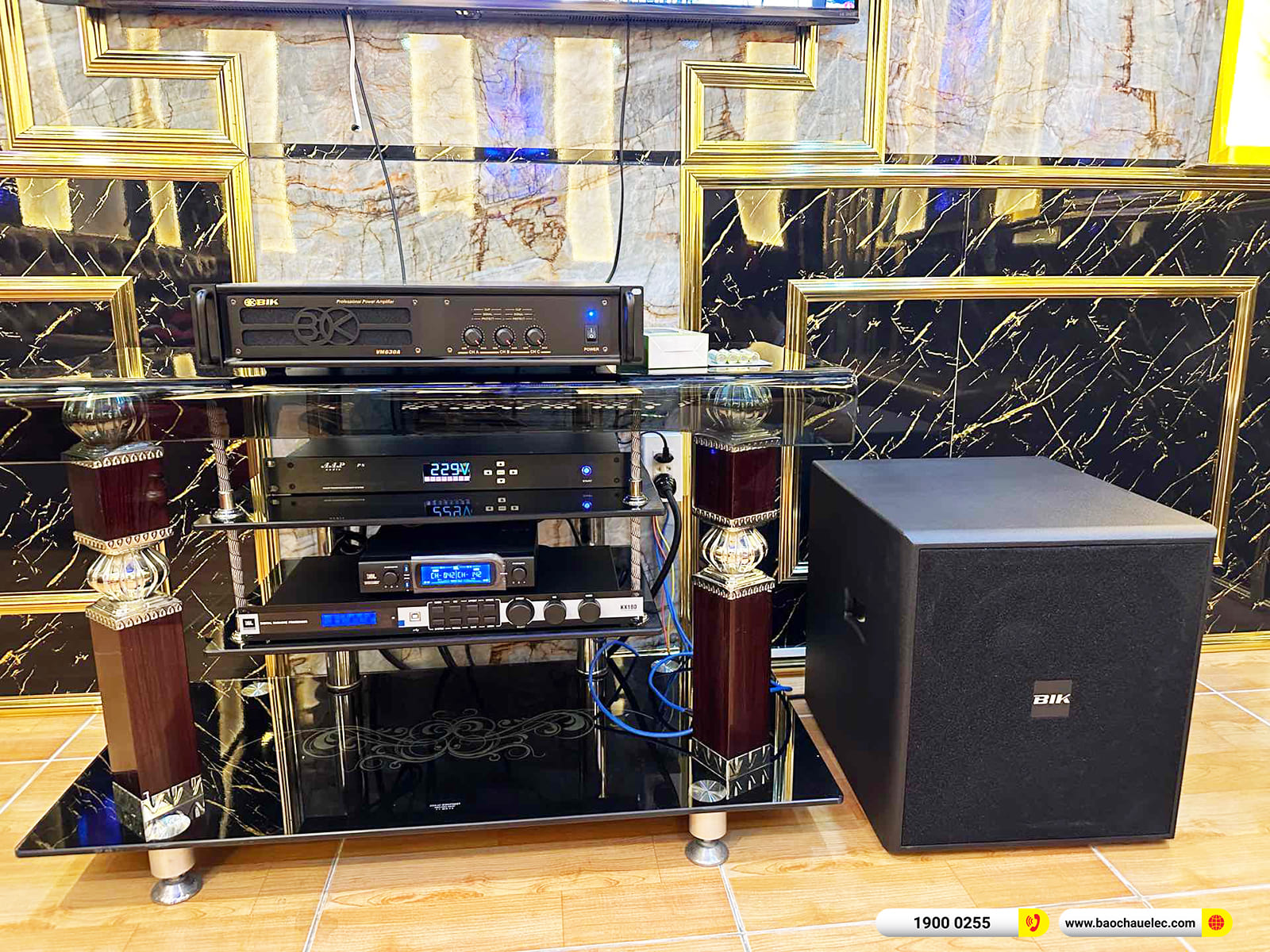 Lắp đặt dàn karaoke BMB gần 56tr cho anh Dũng ở TPHCM