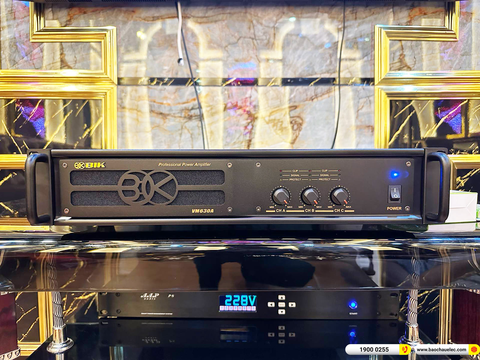 Lắp đặt dàn karaoke BMB gần 56tr cho anh Dũng ở TPHCM