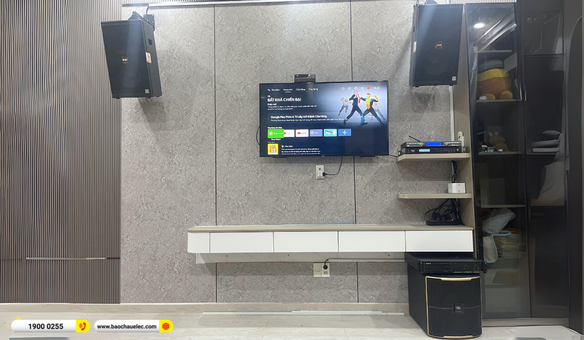 Lắp đặt d&agrave;n karaoke BMB hơn 50tr cho anh Hạnh tại TP HCM