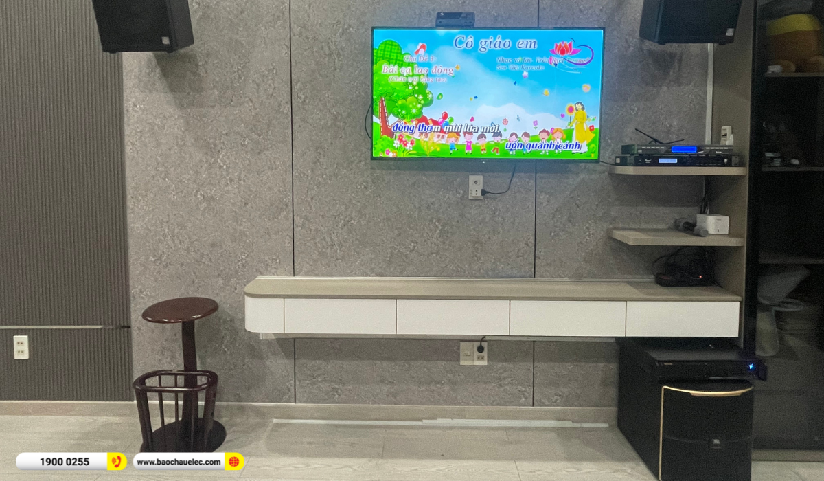 Lắp đặt d&agrave;n karaoke BMB hơn 50tr cho anh Hạnh tại TP HCM