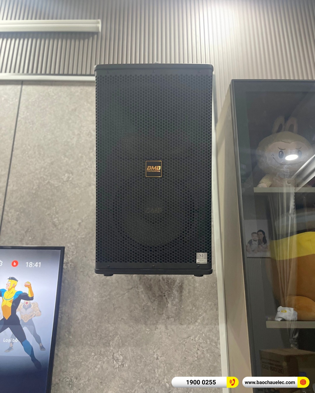 Lắp đặt d&agrave;n karaoke BMB hơn 50tr cho anh Hạnh tại TP HCM