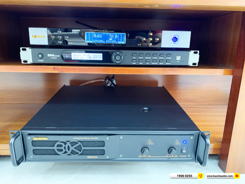 Lắp đặt dàn karaoke BMB hơn 40tr cho anh Hiệp ở Cần Thơ