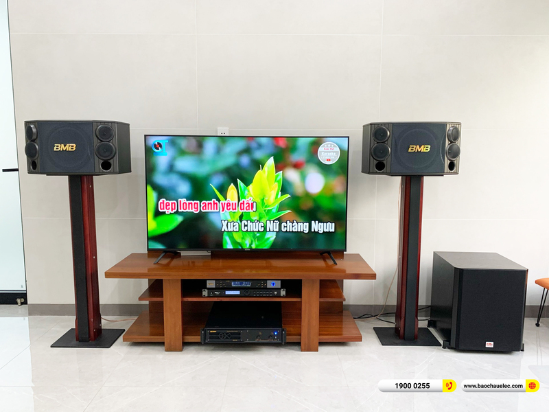 Lắp đặt dàn karaoke BMB hơn 40tr cho anh Hiệp ở Cần Thơ