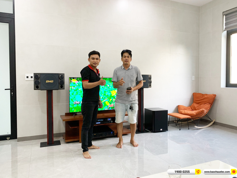 Lắp đặt dàn karaoke BMB hơn 40tr cho anh Hiệp ở Cần Thơ