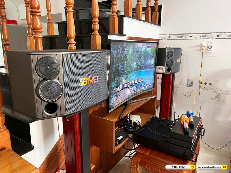 Lắp đặt dàn karaoke BMB gần 41tr cho anh Hiệu ở Bình Dương