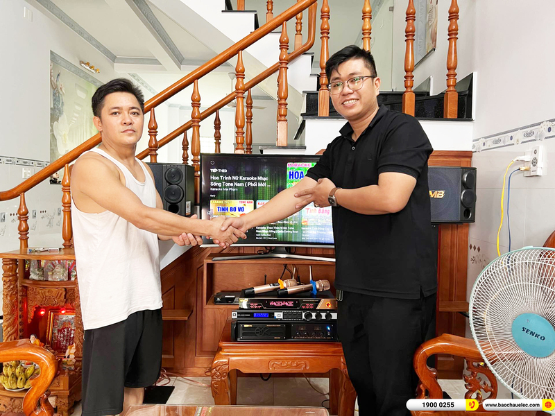 Lắp đặt dàn karaoke BMB gần 41tr cho anh Hiệu ở Bình Dương