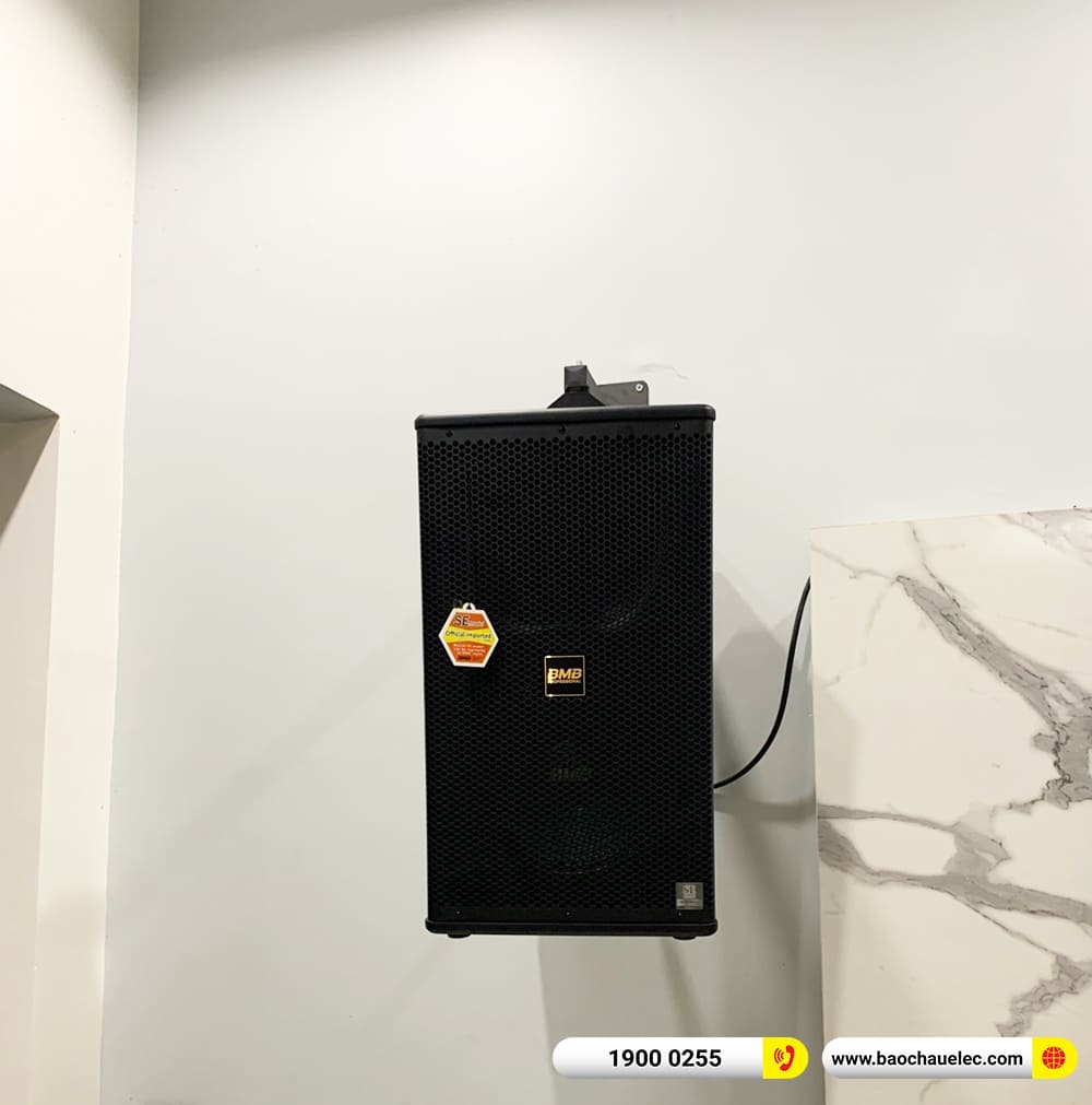 Lắp đặt d&agrave;n karaoke BMB hơn 50tr cho anh Lộc ở Tr&agrave; Vinh