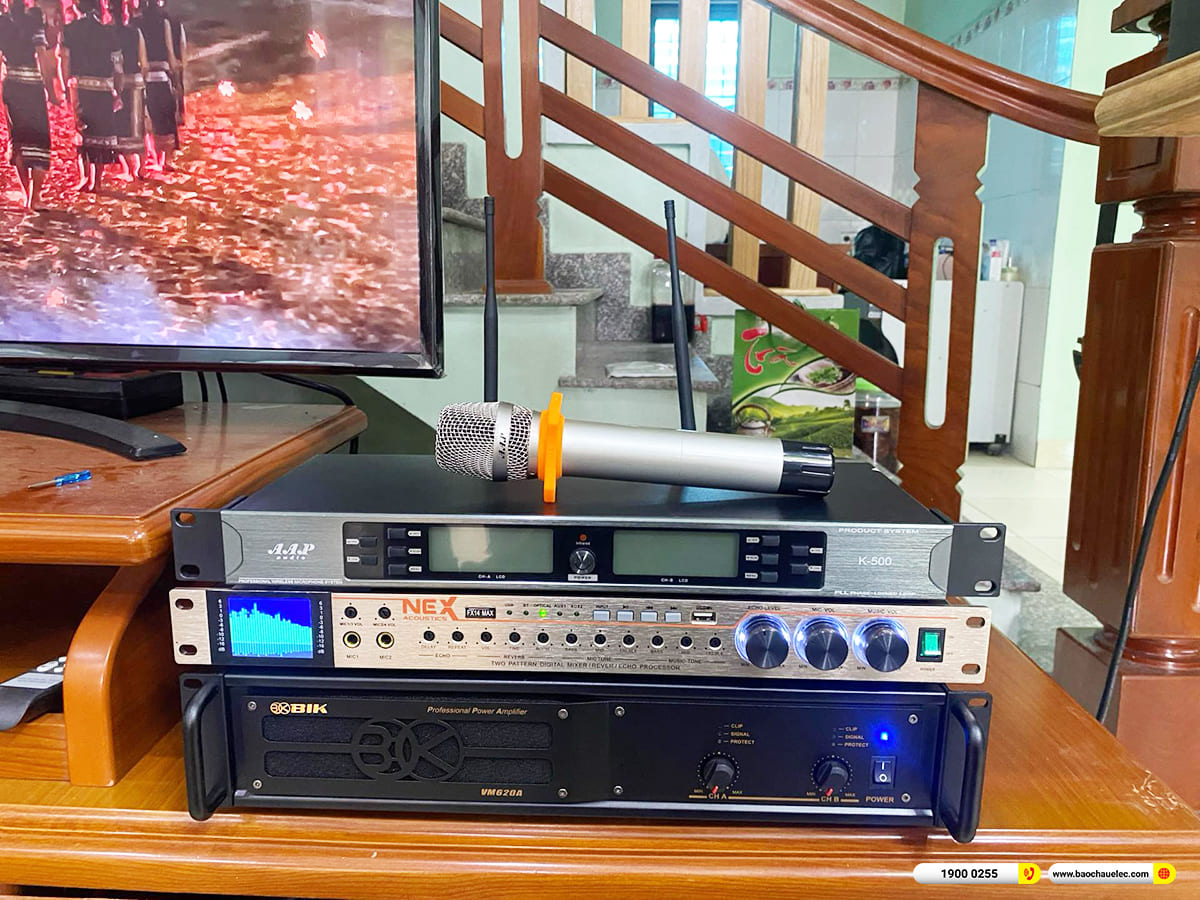 Lắp đặt d&agrave;n karaoke BMB gần 41tr cho anh Lục ở Thanh H&oacute;a