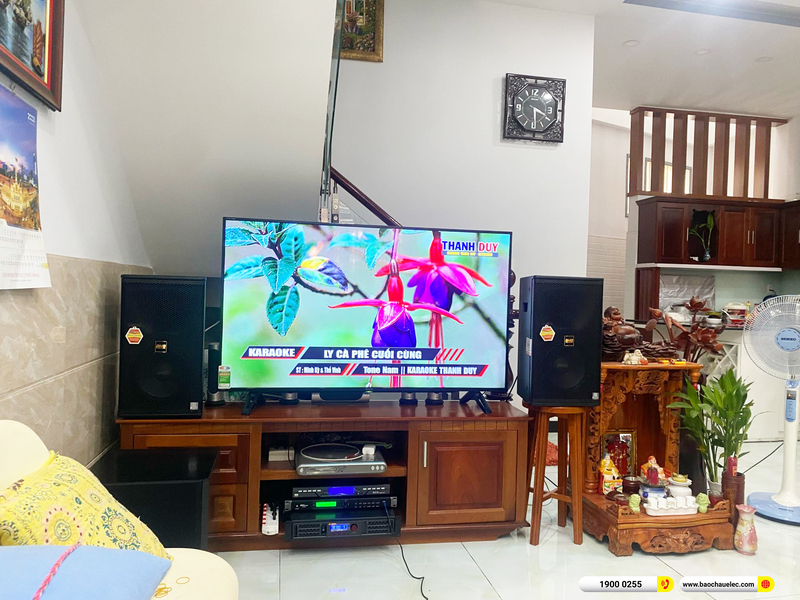 Lắp đặt dàn karaoke BMB hơn 43tr cho anh Mạnh ở TPHCM