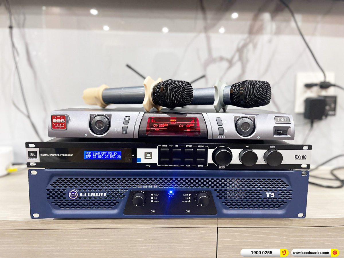 Lắp đặt d&agrave;n karaoke BMB hơn 70tr cho anh Phi ở Vĩnh Long