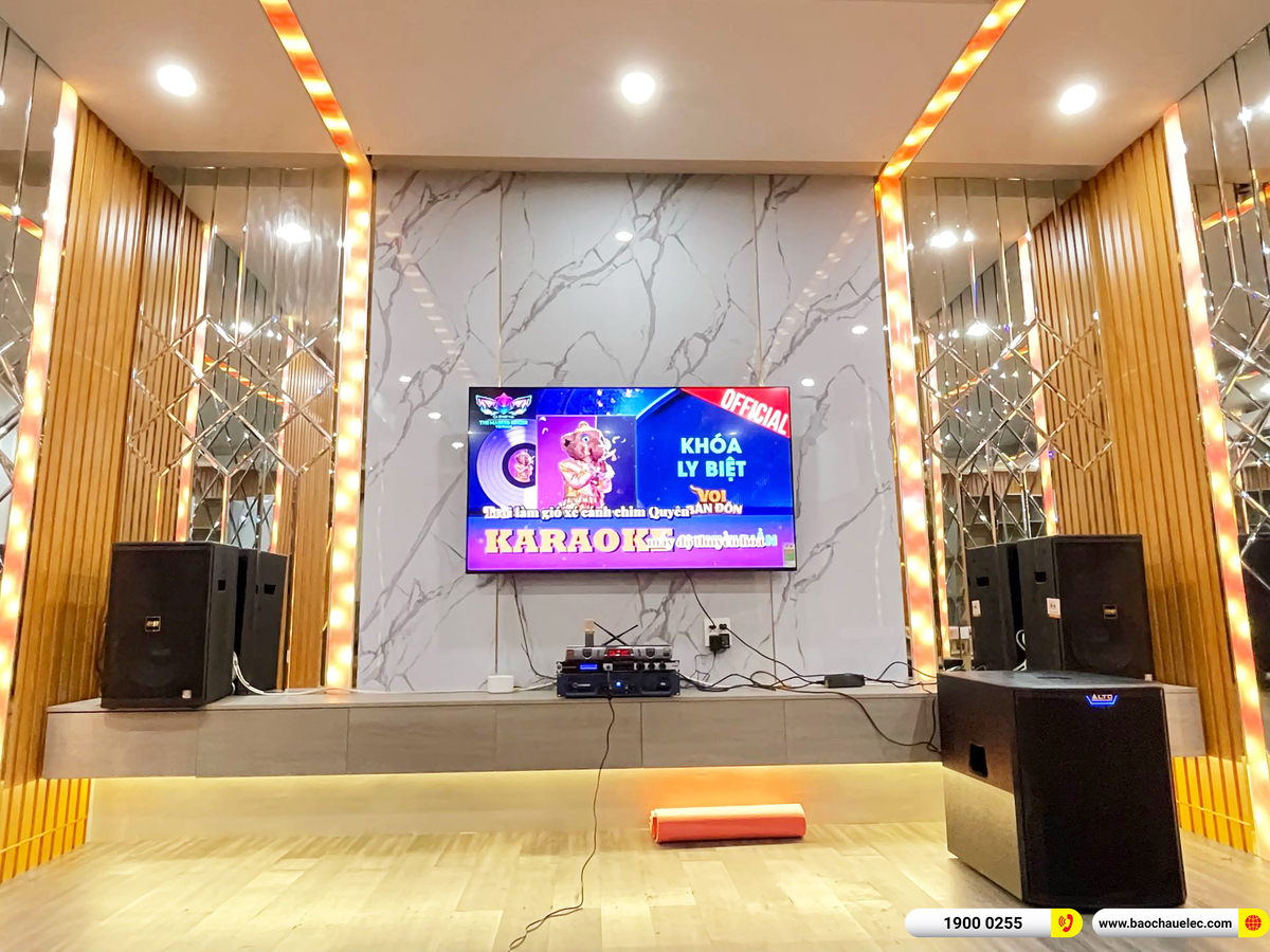 Lắp đặt d&agrave;n karaoke BMB hơn 70tr cho anh Phi ở Vĩnh Long