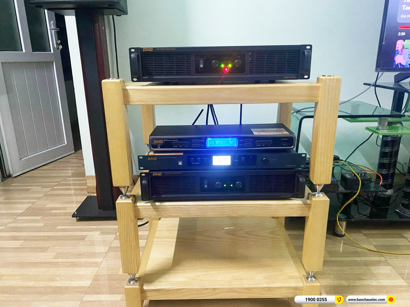 Lắp đặt d&agrave;n karaoke BMB hơn 100tr cho anh Qu&yacute; ở Thanh H&oacute;a