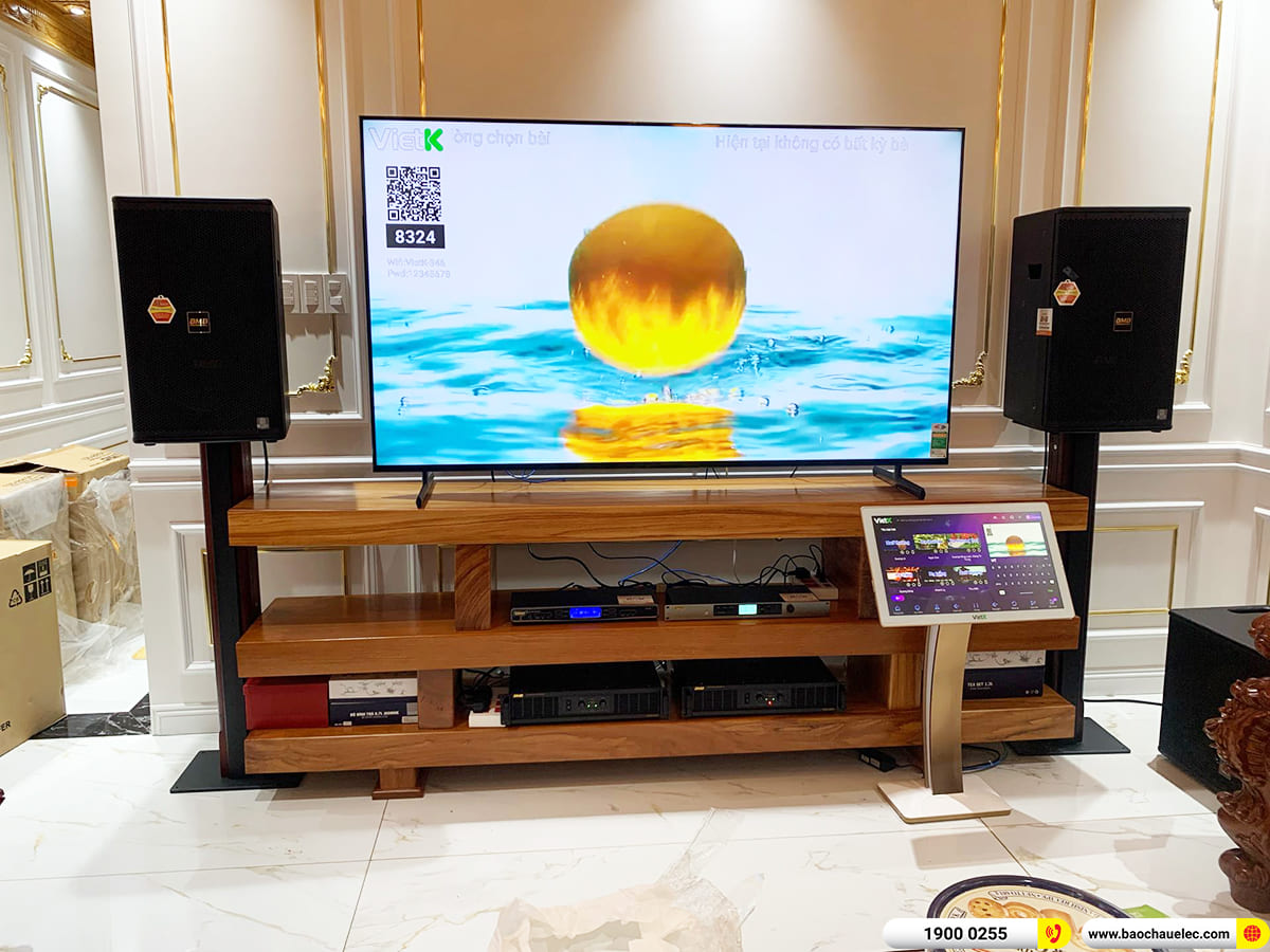 Lắp đặt d&agrave;n karaoke BMB gần 126tr cho anh Qu&yacute; ở TPHCM