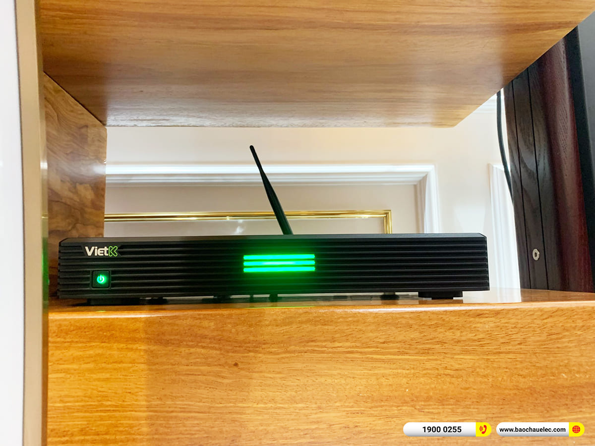 Lắp đặt d&agrave;n karaoke BMB gần 126tr cho anh Qu&yacute; ở TPHCM