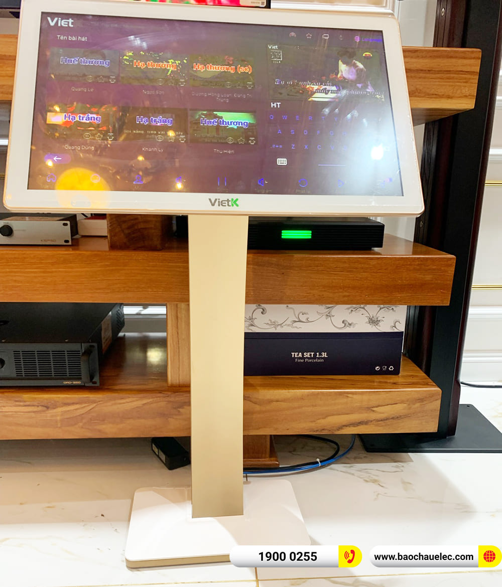 Lắp đặt d&agrave;n karaoke BMB gần 126tr cho anh Qu&yacute; ở TPHCM