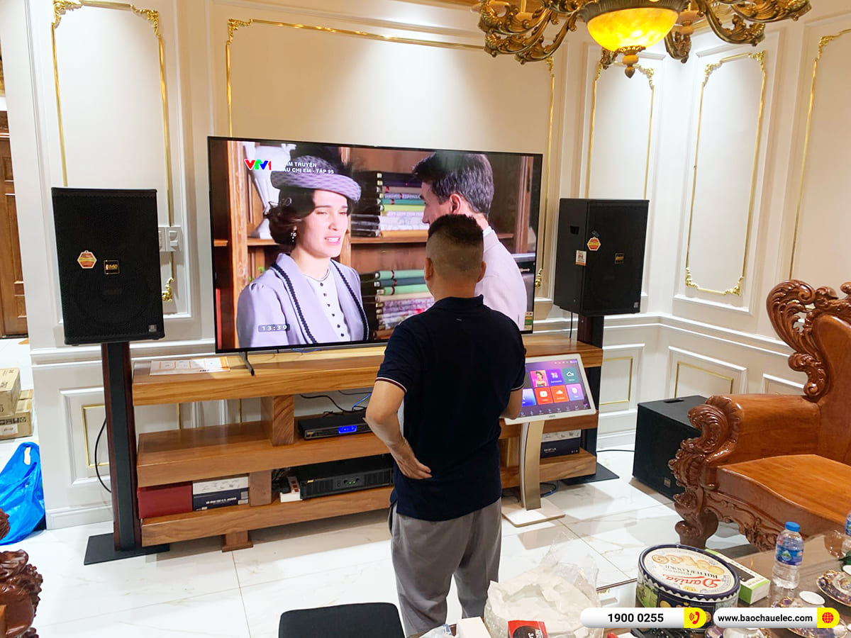 Lắp đặt d&agrave;n karaoke BMB gần 126tr cho anh Qu&yacute; ở TPHCM