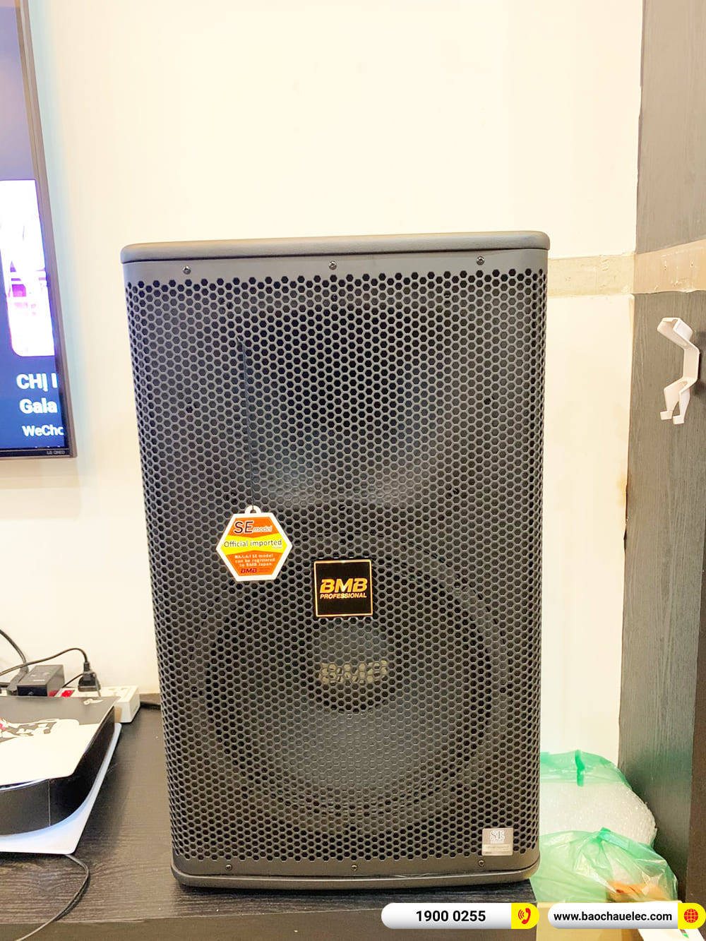  Lắp đặt d&agrave;n karaoke BMB hơn 55tr cho anh Quyền ở TPHCM 
