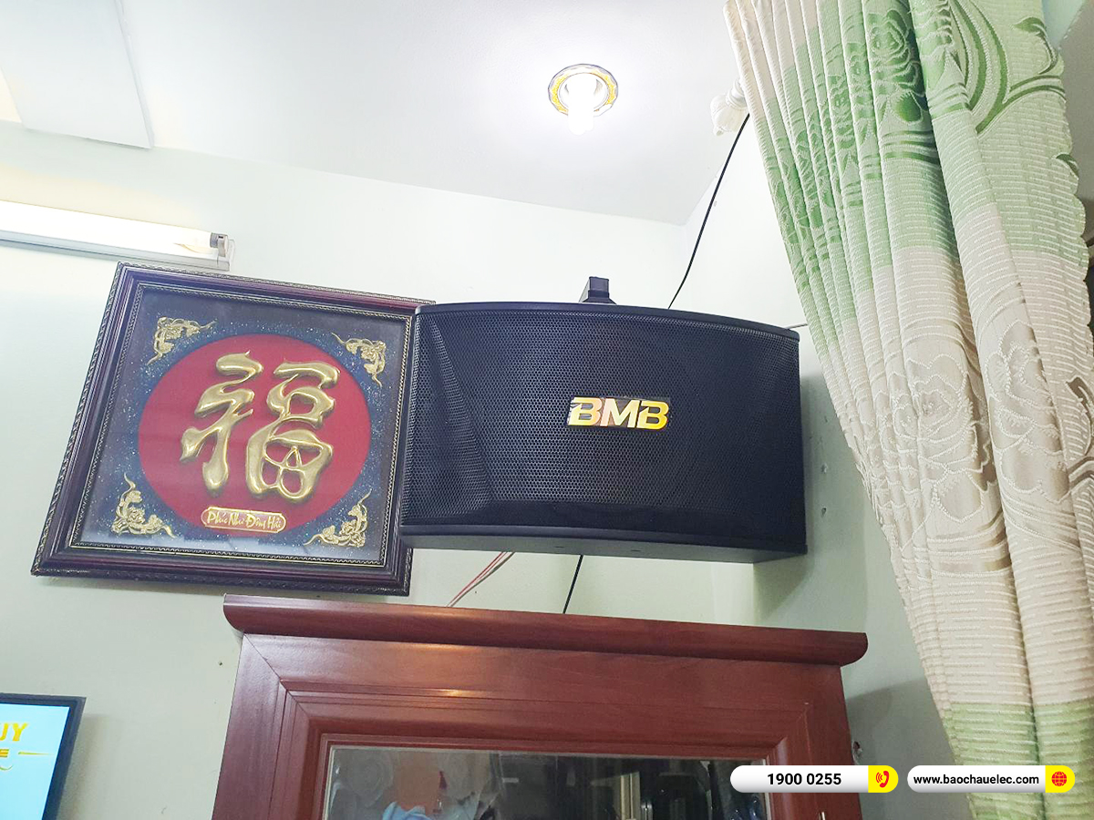 Lắp đặt d&agrave;n karaoke BMB hơn 26tr cho anh Thắng ở TPHCM