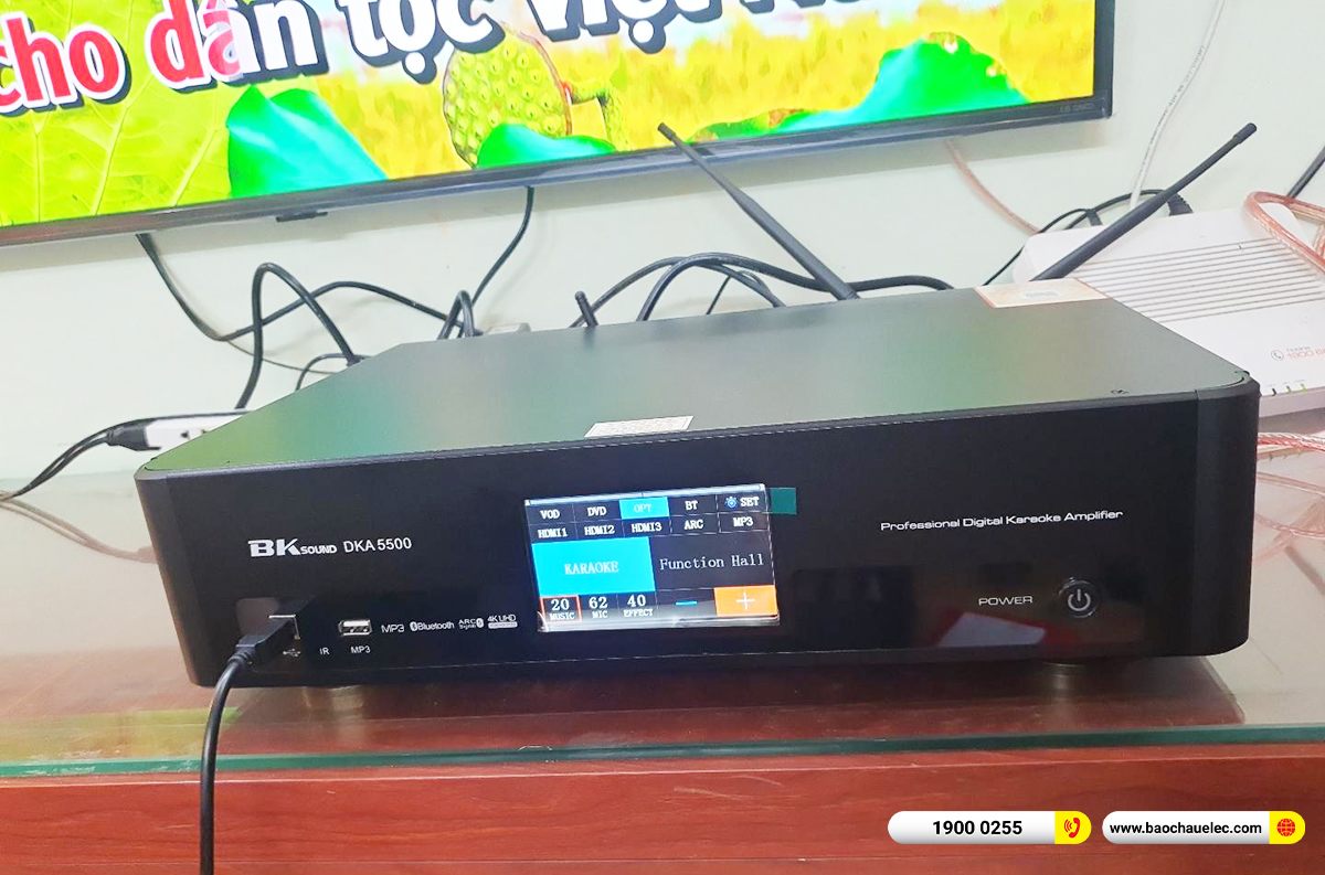 Lắp đặt d&agrave;n karaoke BMB hơn 26tr cho anh Thắng ở TPHCM