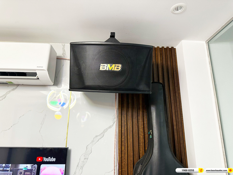 Lắp đặt dàn karaoke BMB hơn 46tr cho anh Thịnh ở TPHCM