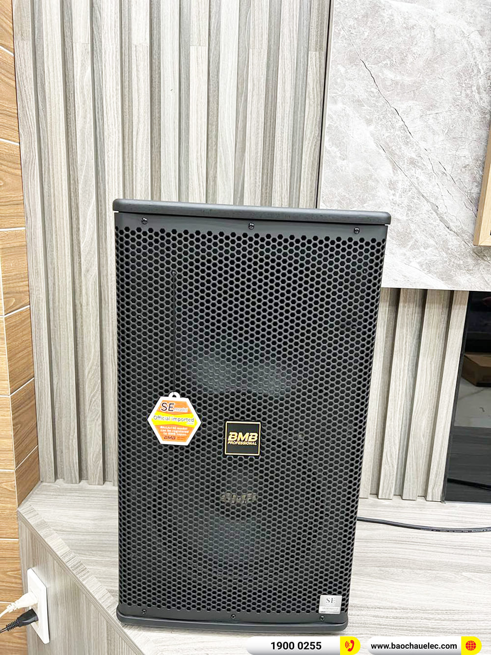 Lắp đặt dàn karaoke BMB gần 49tr cho anh Thọ ở TPHCM