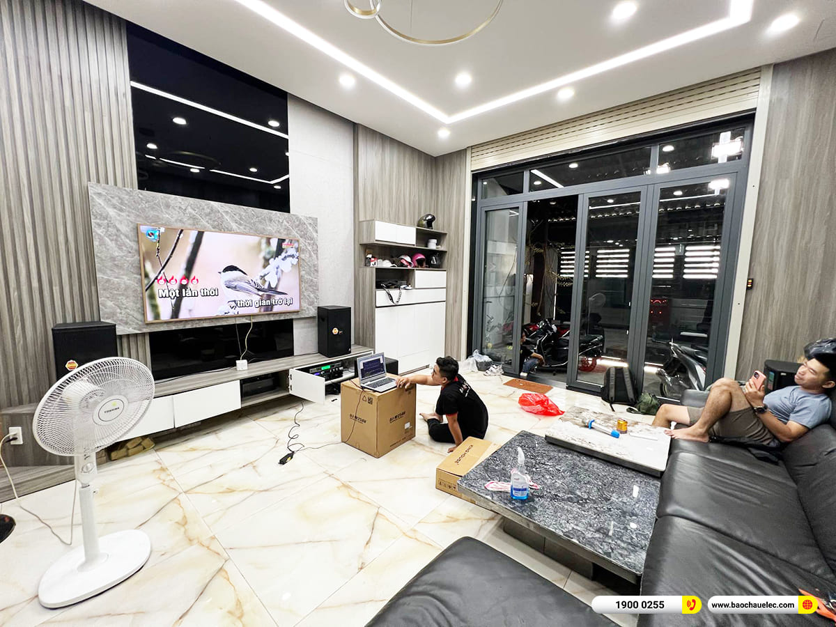 Lắp đặt dàn karaoke BMB gần 49tr cho anh Thọ ở TPHCM