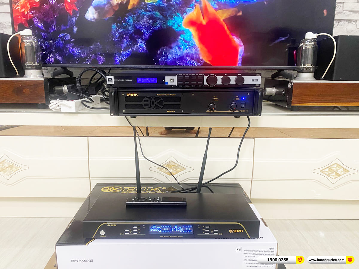 Lắp đặt dàn karaoke BMB gần 50tr cho anh Thu ở TPHCM