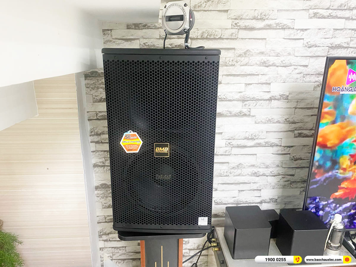 Lắp đặt dàn karaoke BMB gần 50tr cho anh Thu ở TPHCM