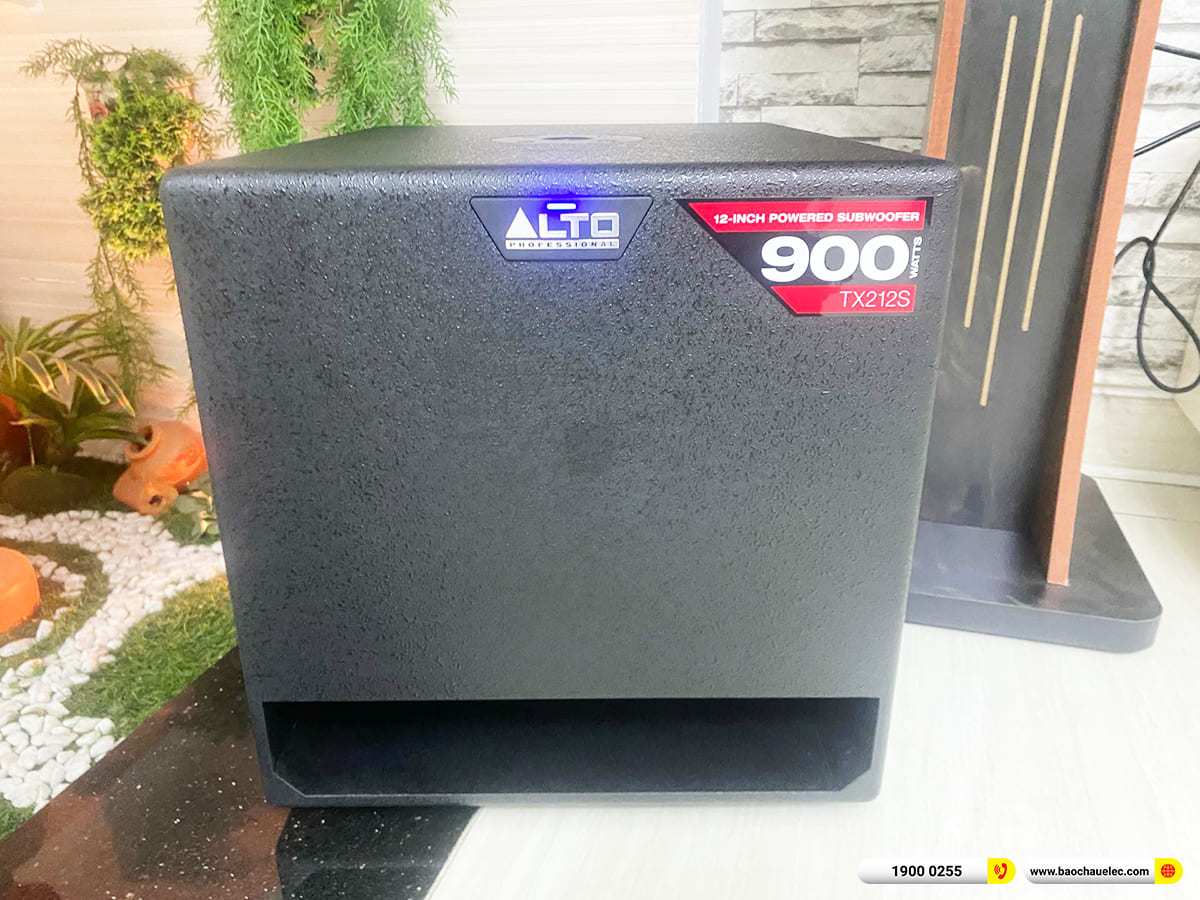 Lắp đặt dàn karaoke BMB gần 50tr cho anh Thu ở TPHCM