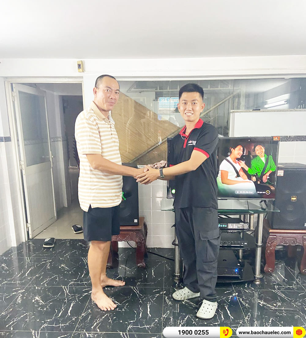 Lắp đặt d&agrave;n karaoke BMB hơn 42tr cho chị Lệ ở TPHCM