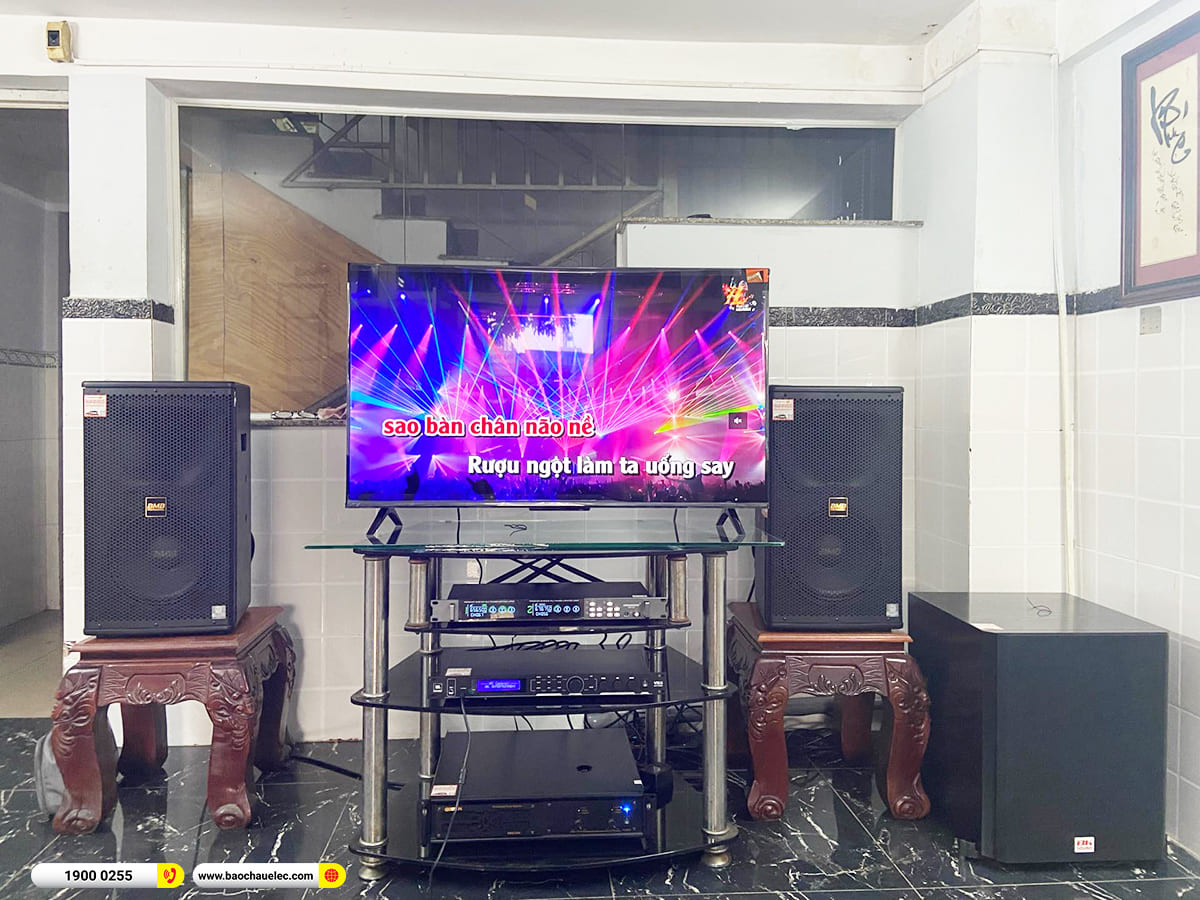 Lắp đặt d&agrave;n karaoke BMB hơn 42tr cho chị Lệ ở TPHCM