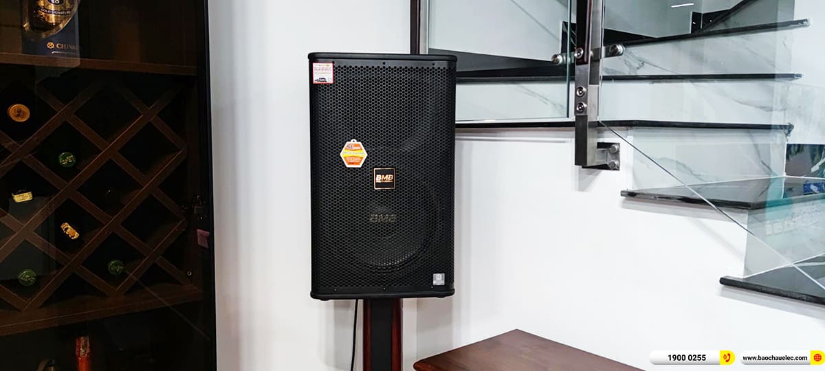 Lắp đặt d&agrave;n karaoke BMB gần 70tr cho chị Thủy ở TPHCM