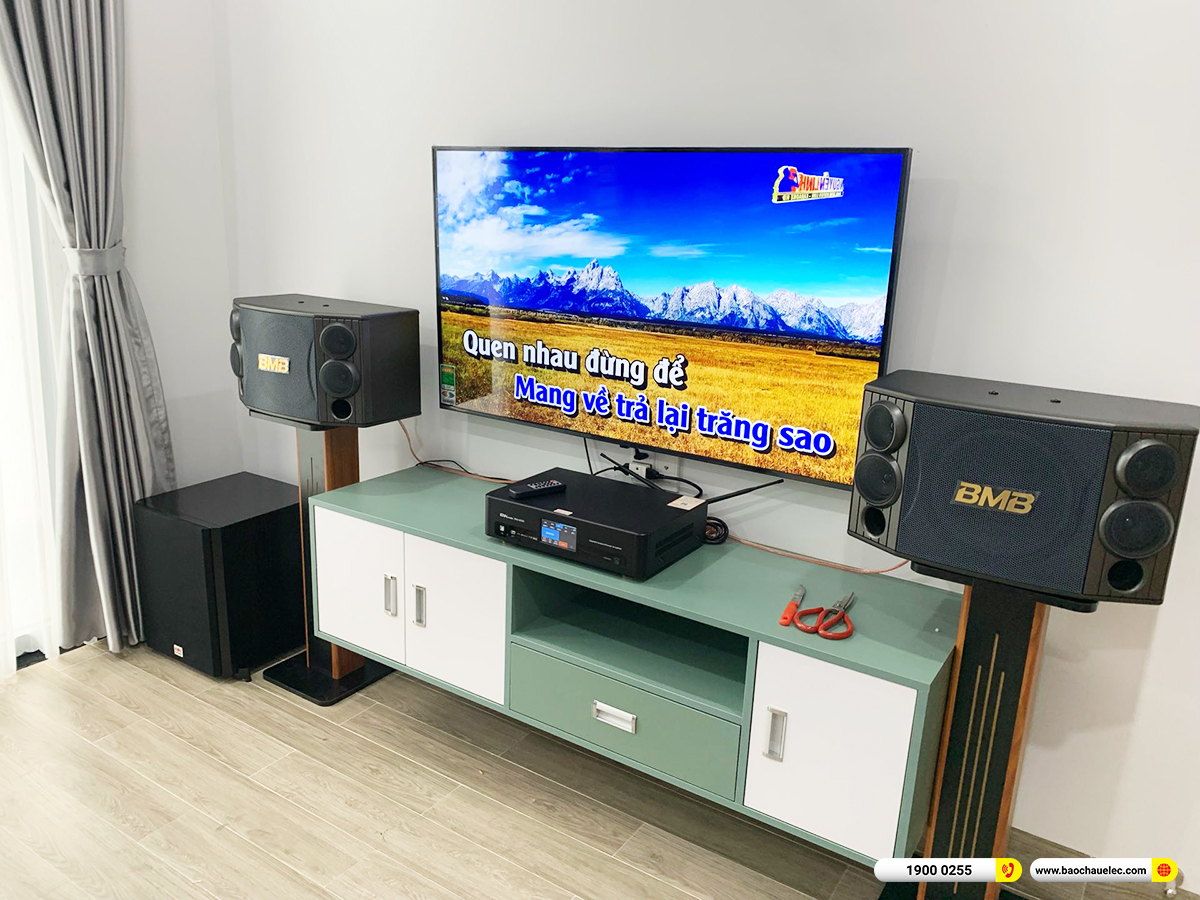 Lắp đặt dàn karaoke BMB gần 33tr cho chú Đạo ở TPHCM