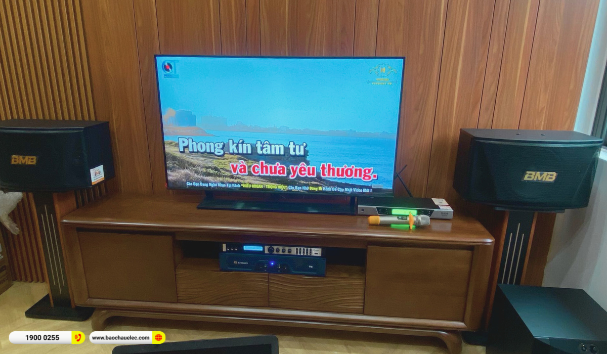 Lắp đặt d&agrave;n karaoke BMB gần 41tr cho anh Tuấn Anh tại Vũng T&agrave;u