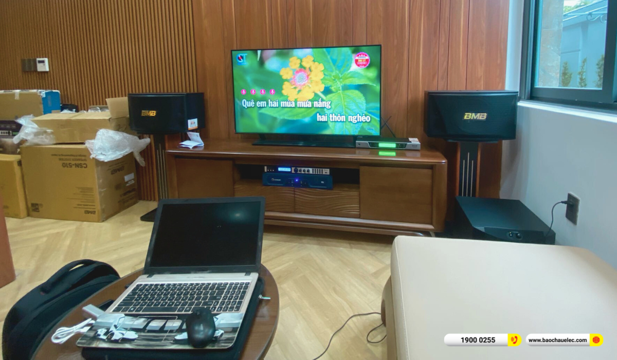 Lắp đặt d&agrave;n karaoke BMB gần 41tr cho anh Tuấn Anh tại Vũng T&agrave;u
