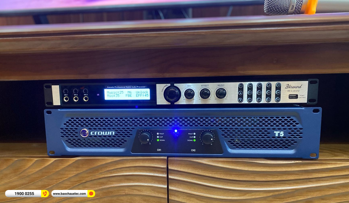 Lắp đặt d&agrave;n karaoke BMB gần 41tr cho anh Tuấn Anh tại Vũng T&agrave;u