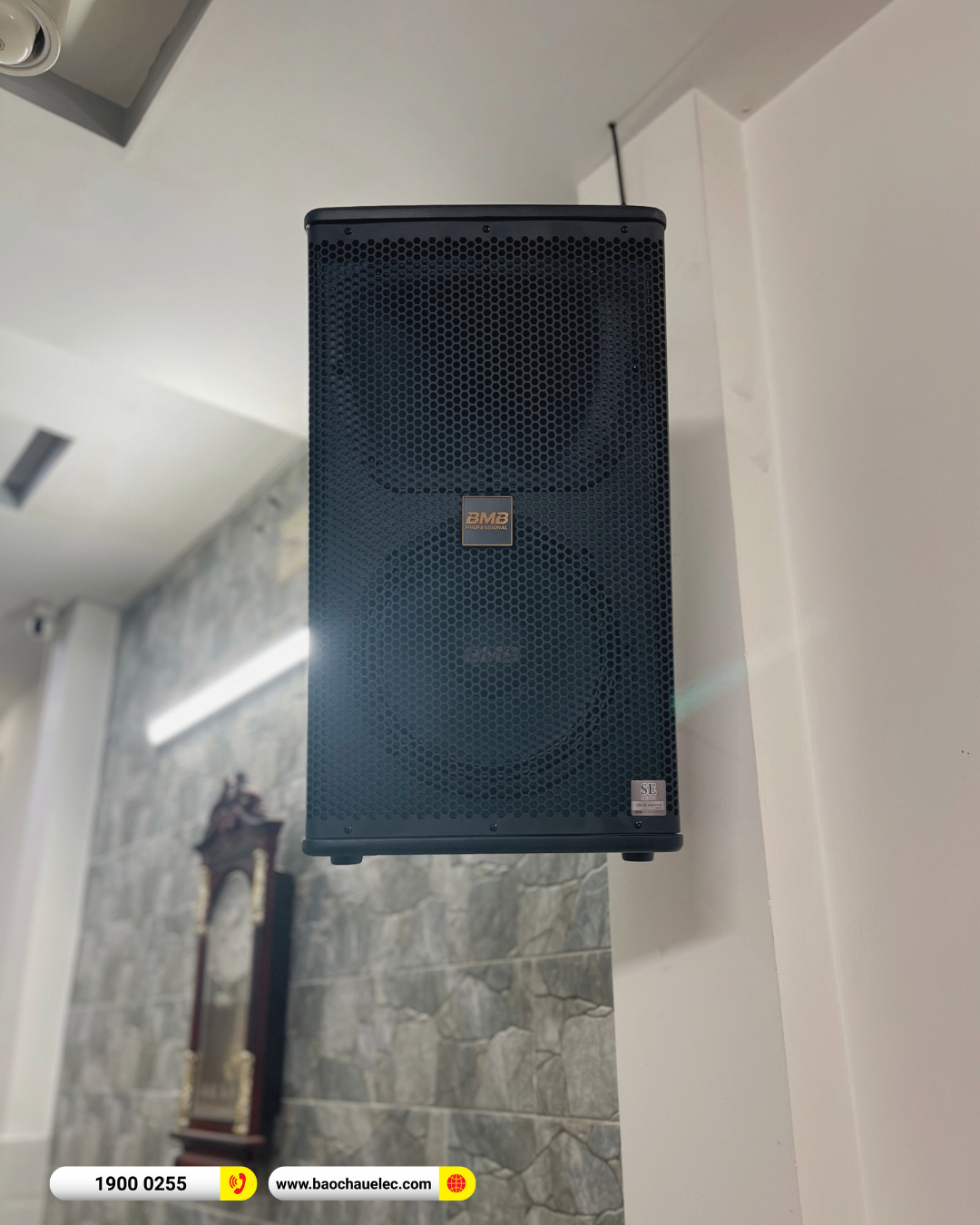 Lắp đặt d&agrave;n karaoke BMB hơn 40tr cho anh Lựu tại TP HCM