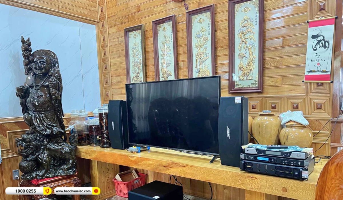 Lắp đặt d&agrave;n karaoke Bose hơn 47tr cho anh Khẩn tại Bu&ocirc;n Ma Thuật