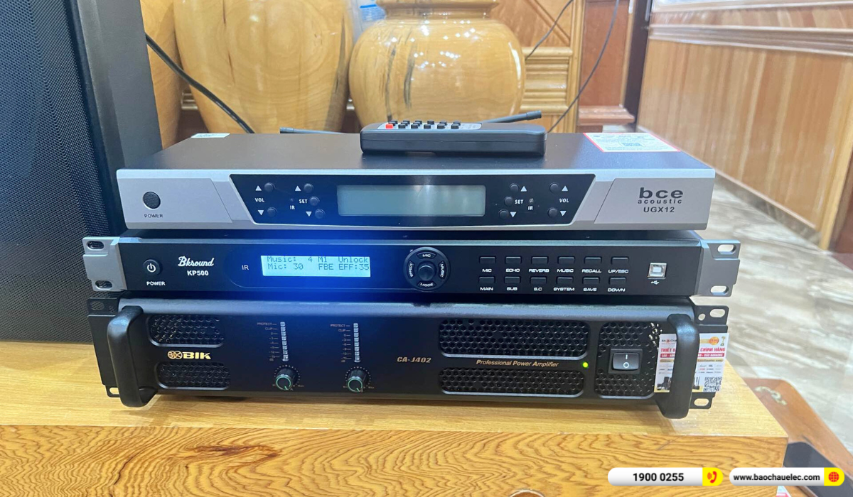 Lắp đặt d&agrave;n karaoke Bose hơn 47tr cho anh Khẩn tại Bu&ocirc;n Ma Thuật