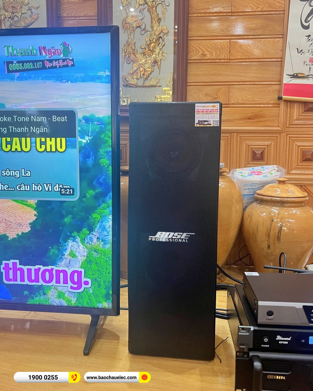 Lắp đặt d&agrave;n karaoke Bose hơn 47tr cho anh Khẩn tại Bu&ocirc;n Ma Thuật