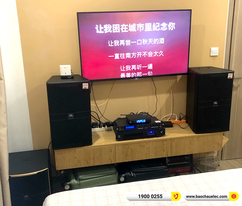 Lắp đặt dàn karaoke JBL gần 90 triệu cho anh Giang tại Hà Nội