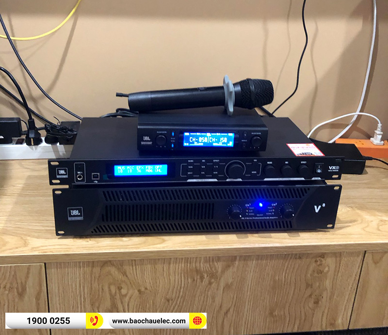 Lắp đặt dàn karaoke JBL gần 90 triệu cho anh Giang tại Hà Nội