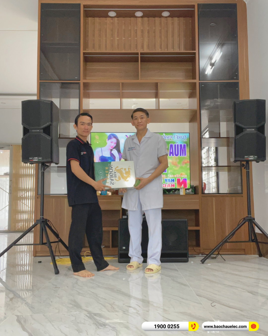 Lắp đặt d&agrave;n karaoke dBTechnologies cho anh Điền tại C&agrave; Mau