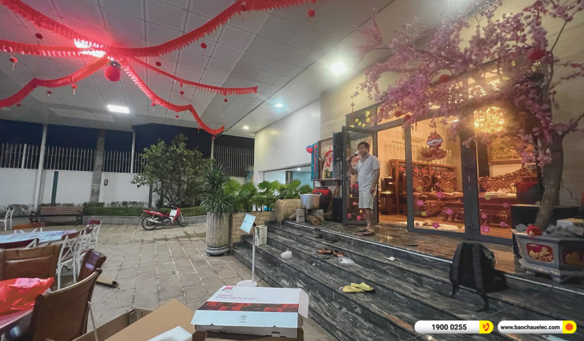 Lắp đặt d&agrave;n karaoke dBTechnologies cho anh H&ugrave;ng tại TP HCM