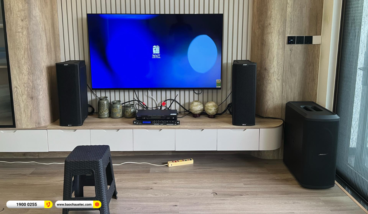 Lắp đặt d&agrave;n karaoke dBTechnologies cho anh T&uacute; tại Thủ Đức